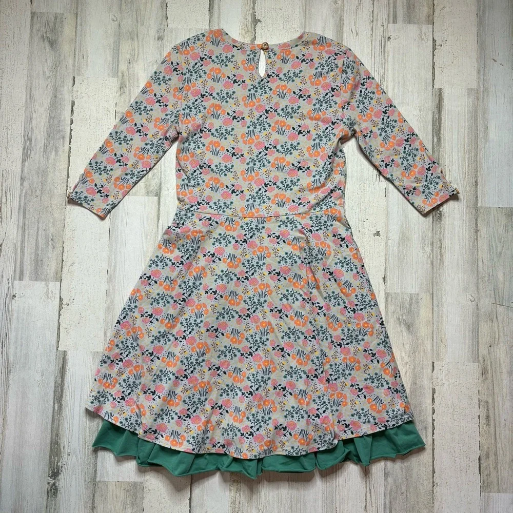 Matilda Jane X Joanna Gaines Floral Down On The Farm Twirl Dress Size Medium - Picture 4 of 4